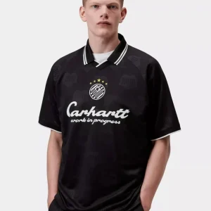 Camiseta CARHARTT WIP TERRACE FOOTBALL - Black