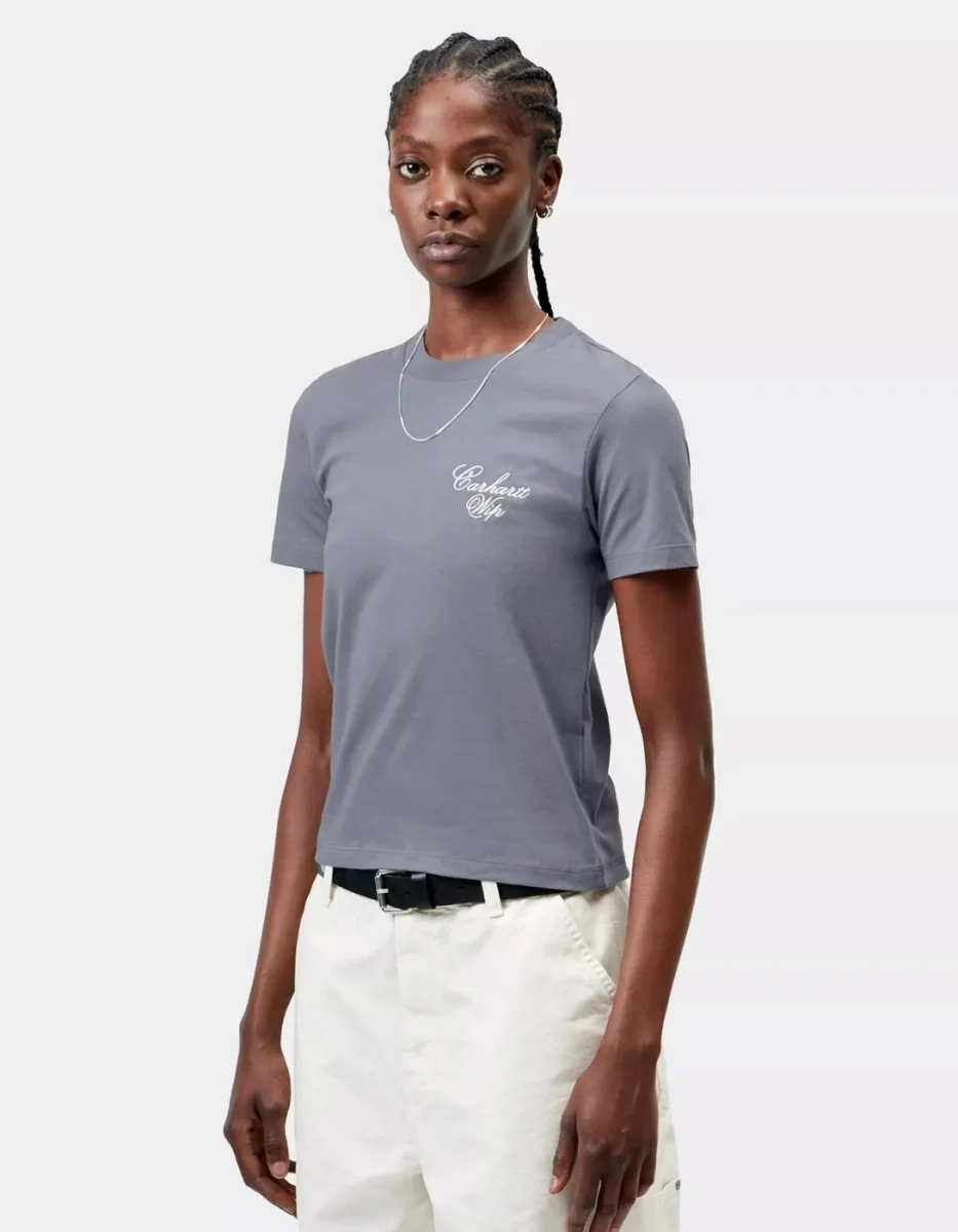 Camiseta CARHARTT WIP W' GRACIOUS - Shady Blue - Imagen 2