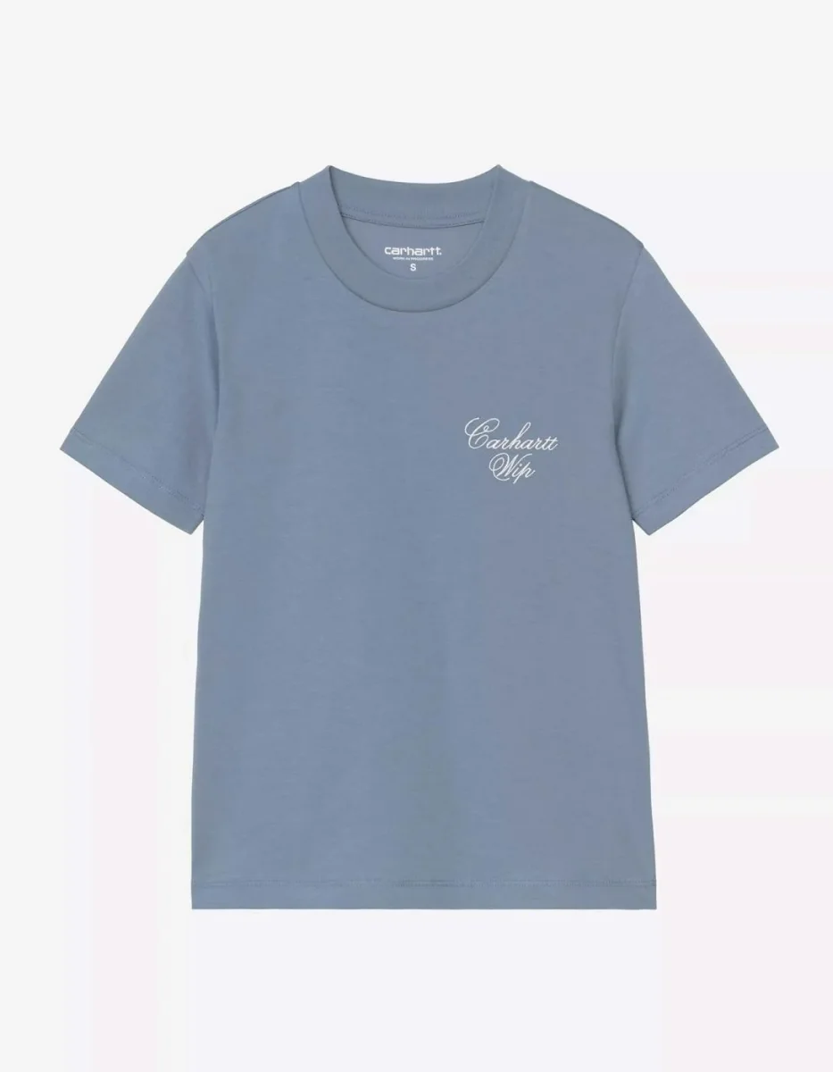 Camiseta CARHARTT WIP W' GRACIOUS - Shady Blue - Imagen 4