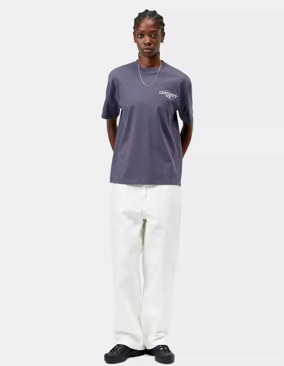 Camiseta CARHARTT WIP W' HUGGING CATS - Shady Purple - Imagen 4