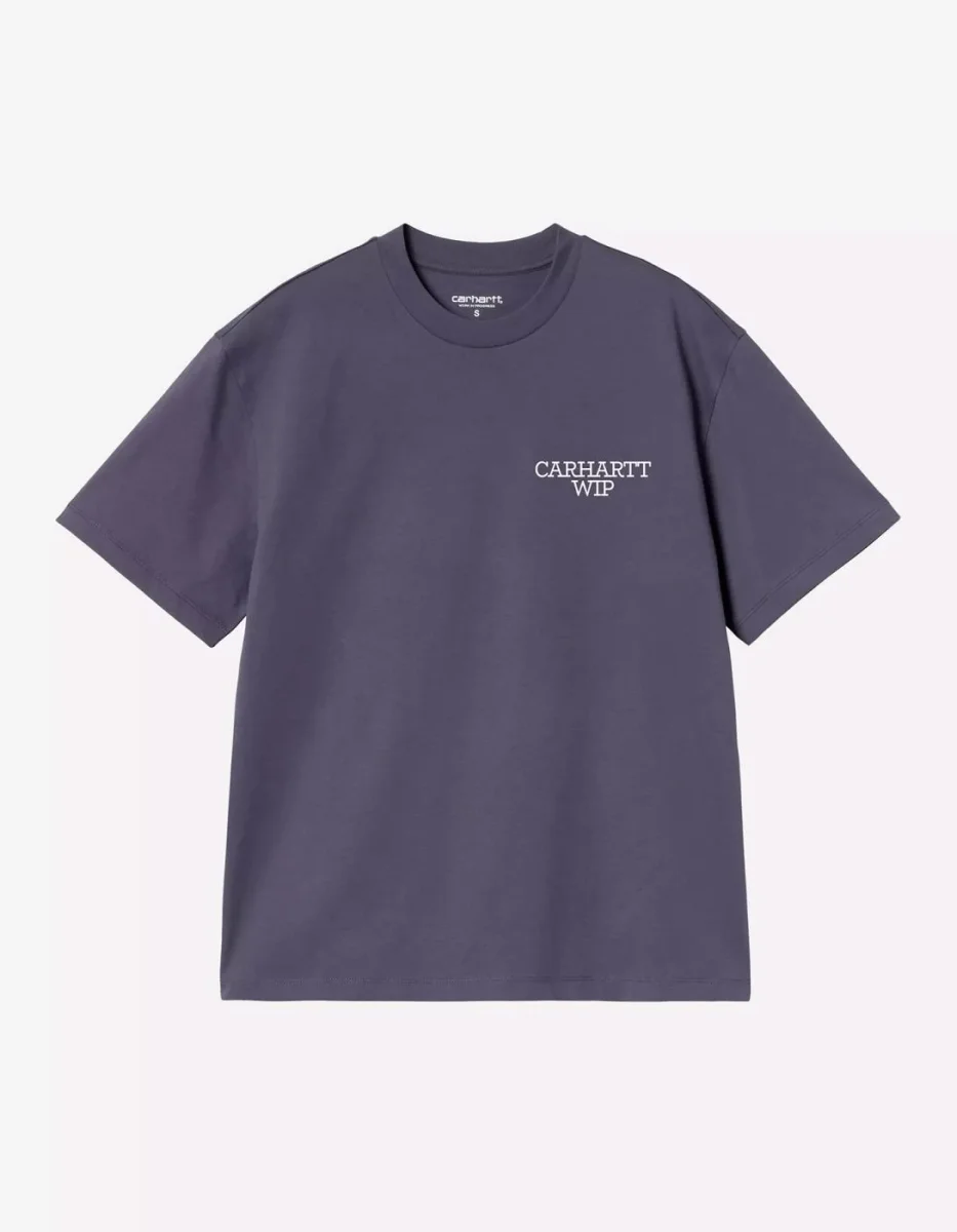 Camiseta CARHARTT WIP W' HUGGING CATS - Shady Purple - Imagen 5