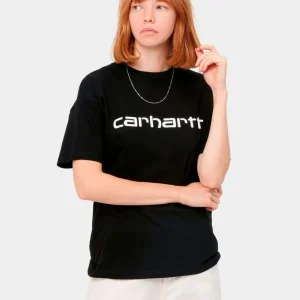 Camiseta CARHARTT WIP W' SCRIPT- Black / White