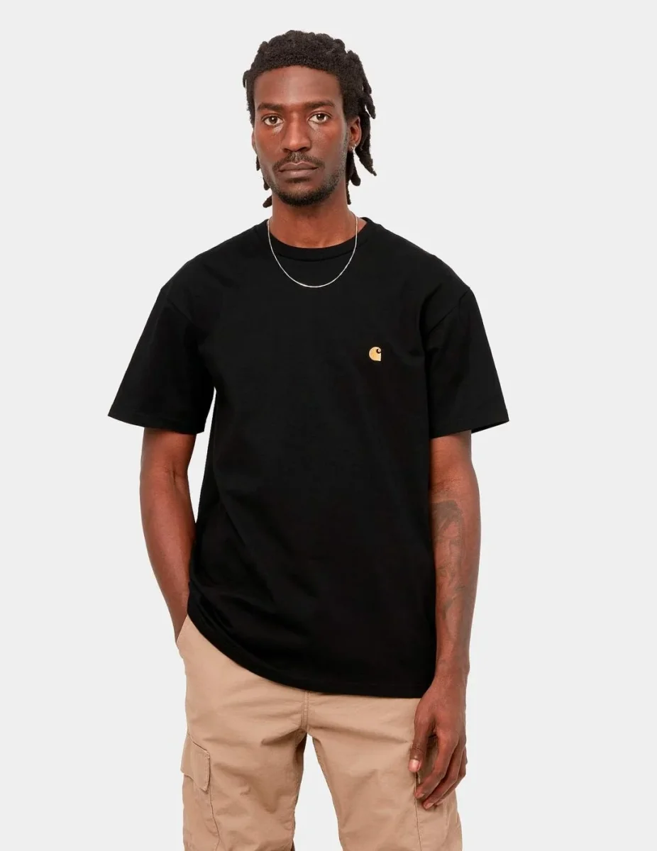Camiseta CHASE - Black / Gold - Imagen 2