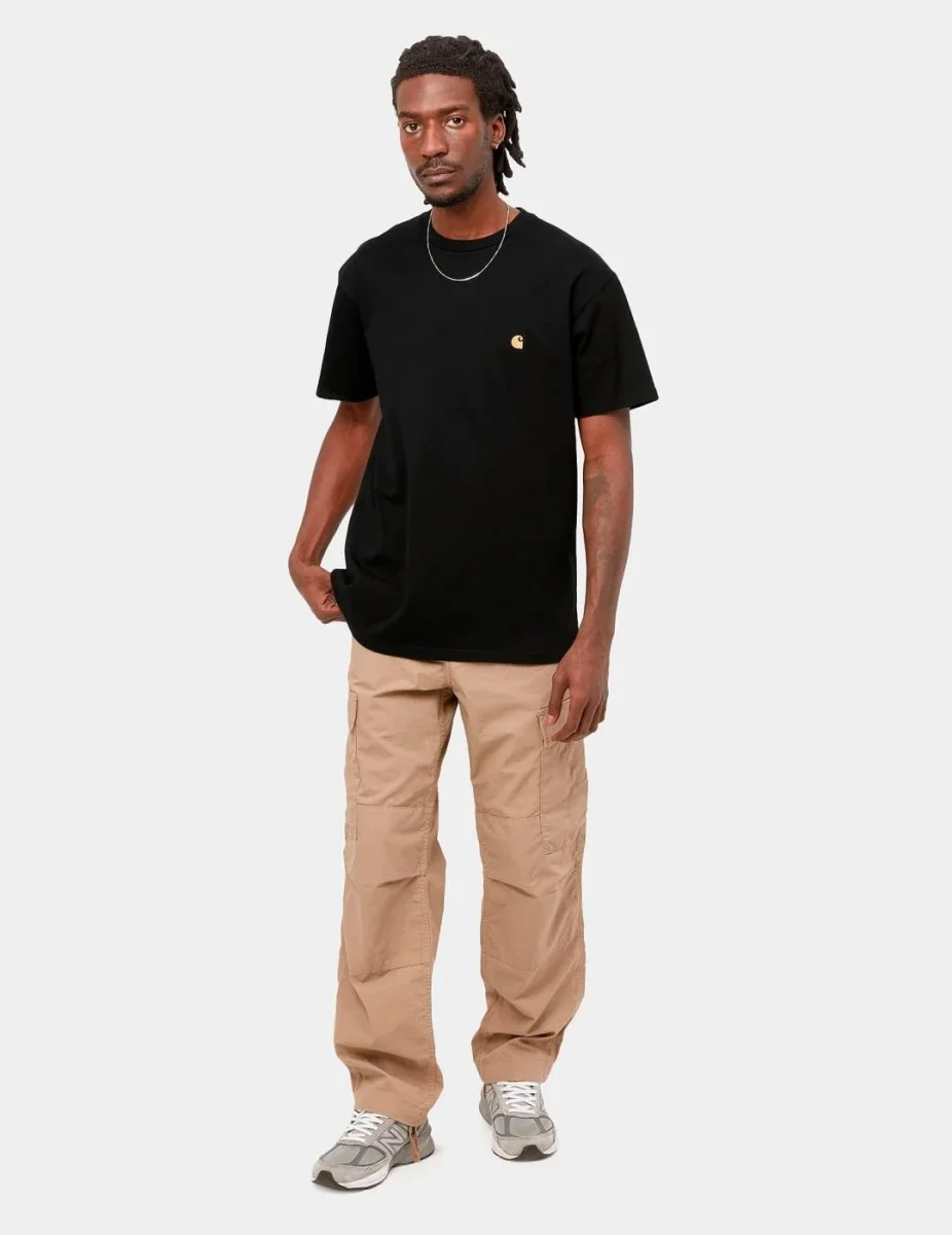 Camiseta CHASE - Black / Gold - Imagen 4