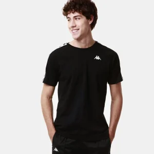 Camiseta COEN SLIM - Black/White