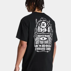 Camiseta DC SHOES SHAPE OR DESTROY - Black
