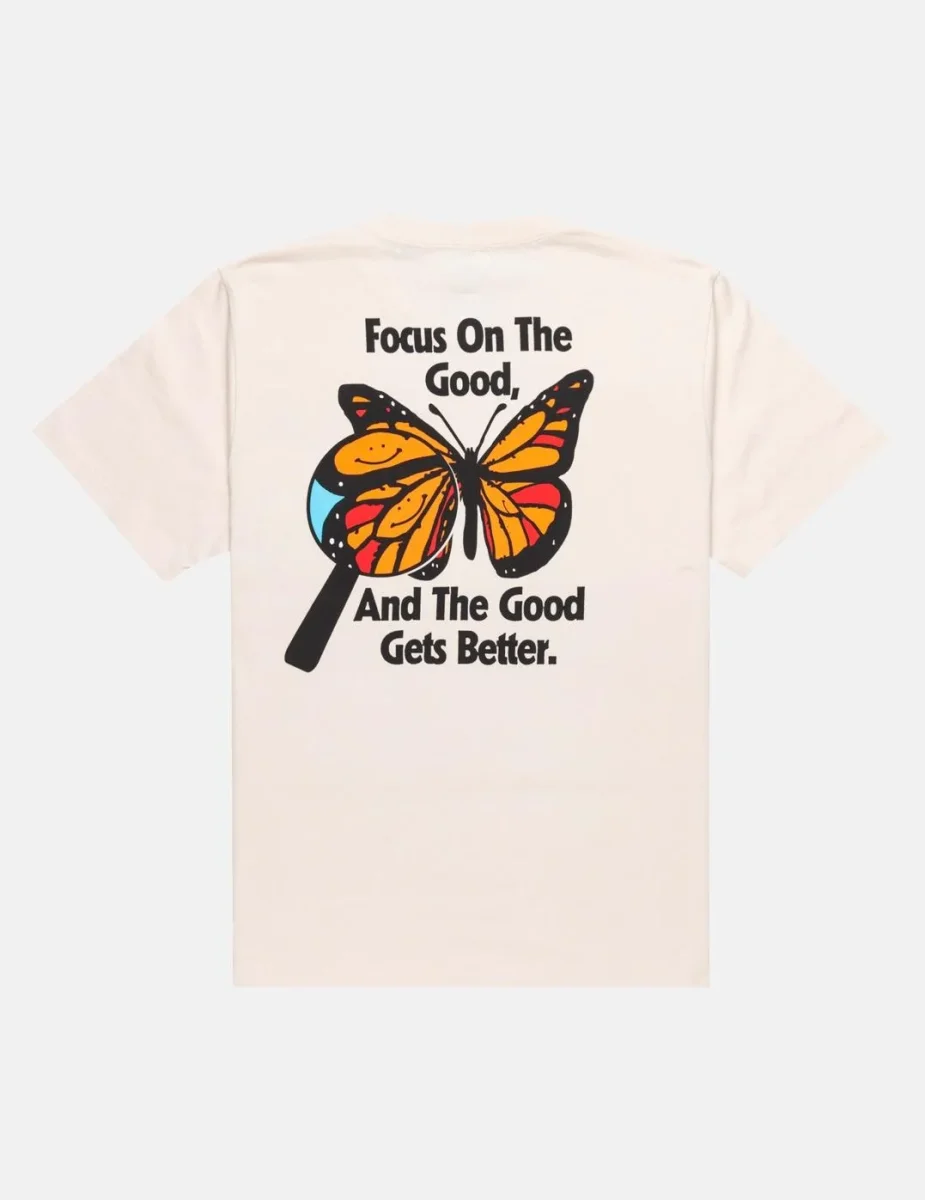 Camiseta ELEMENT GETS BETTER - Oat Milk
