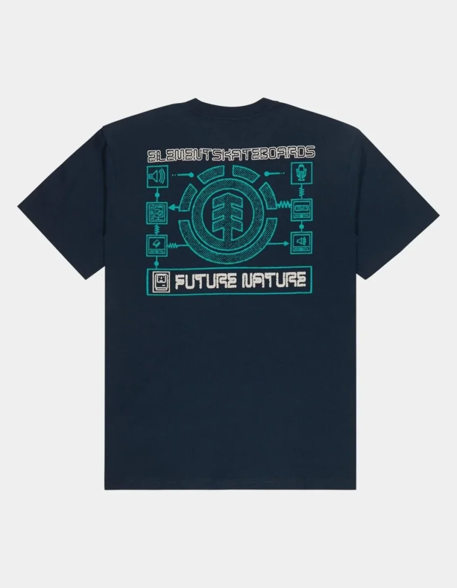 Camiseta ELEMENT INNER WORKINGS - Eclipse Navy - Imagen 5