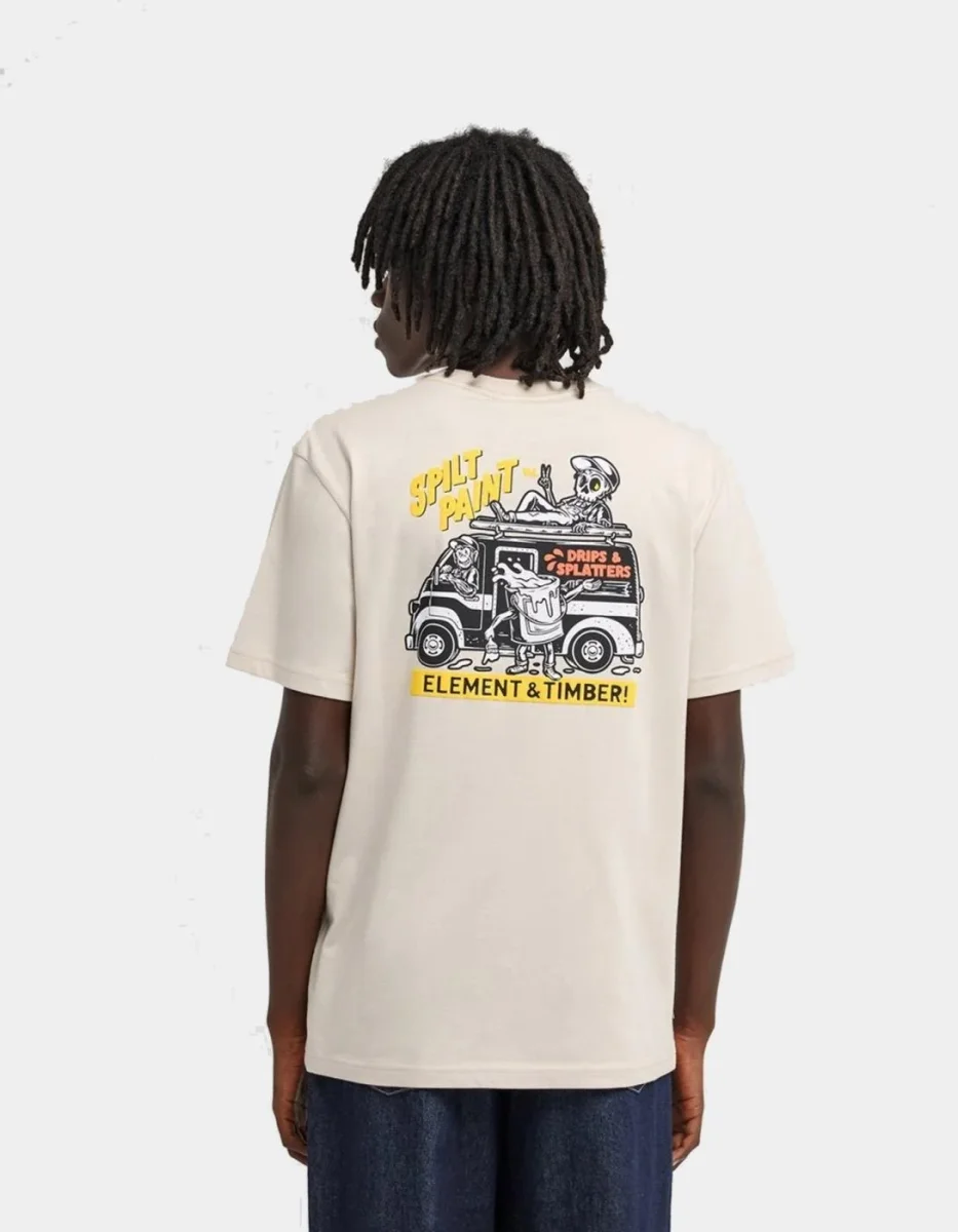 Camiseta ELEMENT VAN - Oat Milk