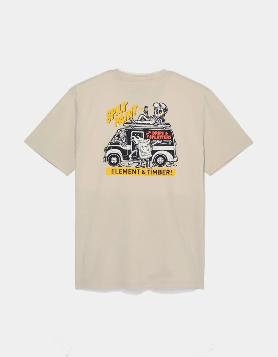 Camiseta ELEMENT VAN - Oat Milk - Imagen 5