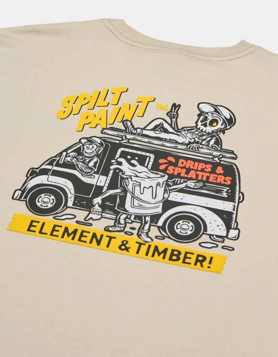 Camiseta ELEMENT VAN - Oat Milk - Imagen 6