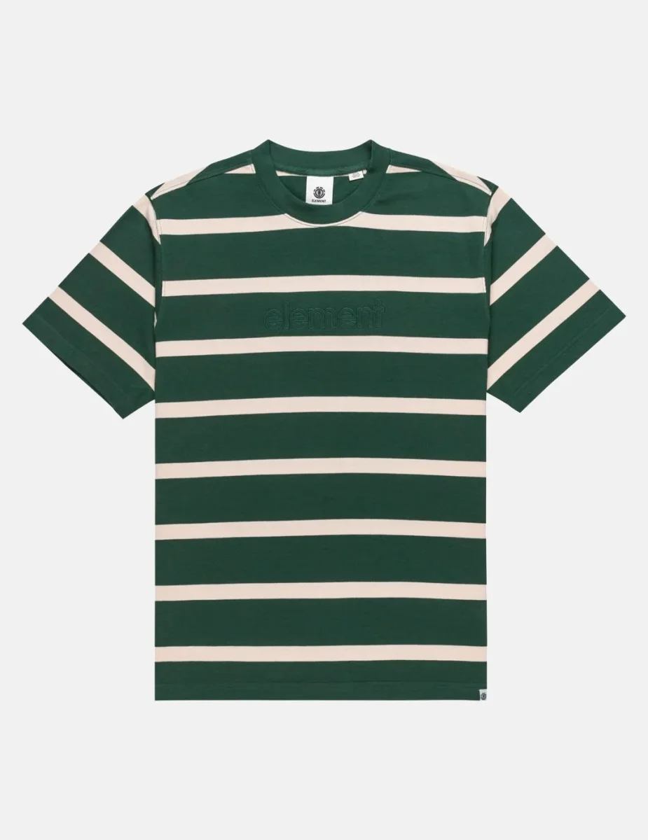 Camiseta ELEMENT YACHT CLUB - Oat Milk/Jungle Green - Imagen 5