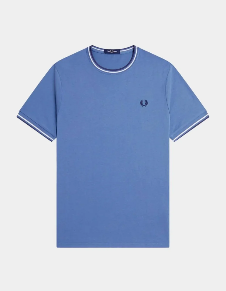 Camiseta FRED PERRY M1588 - Abl/Snwt/Tnsbl - Imagen 2