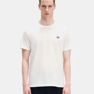 Camiseta FRED PERRY M1600 - Snow White