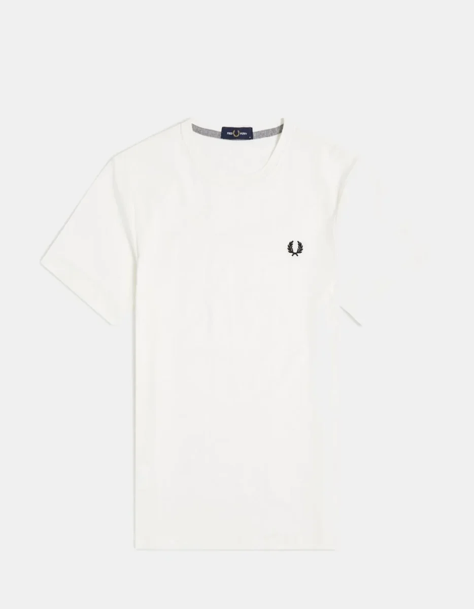 Camiseta FRED PERRY M1600 - Snow White - Imagen 7