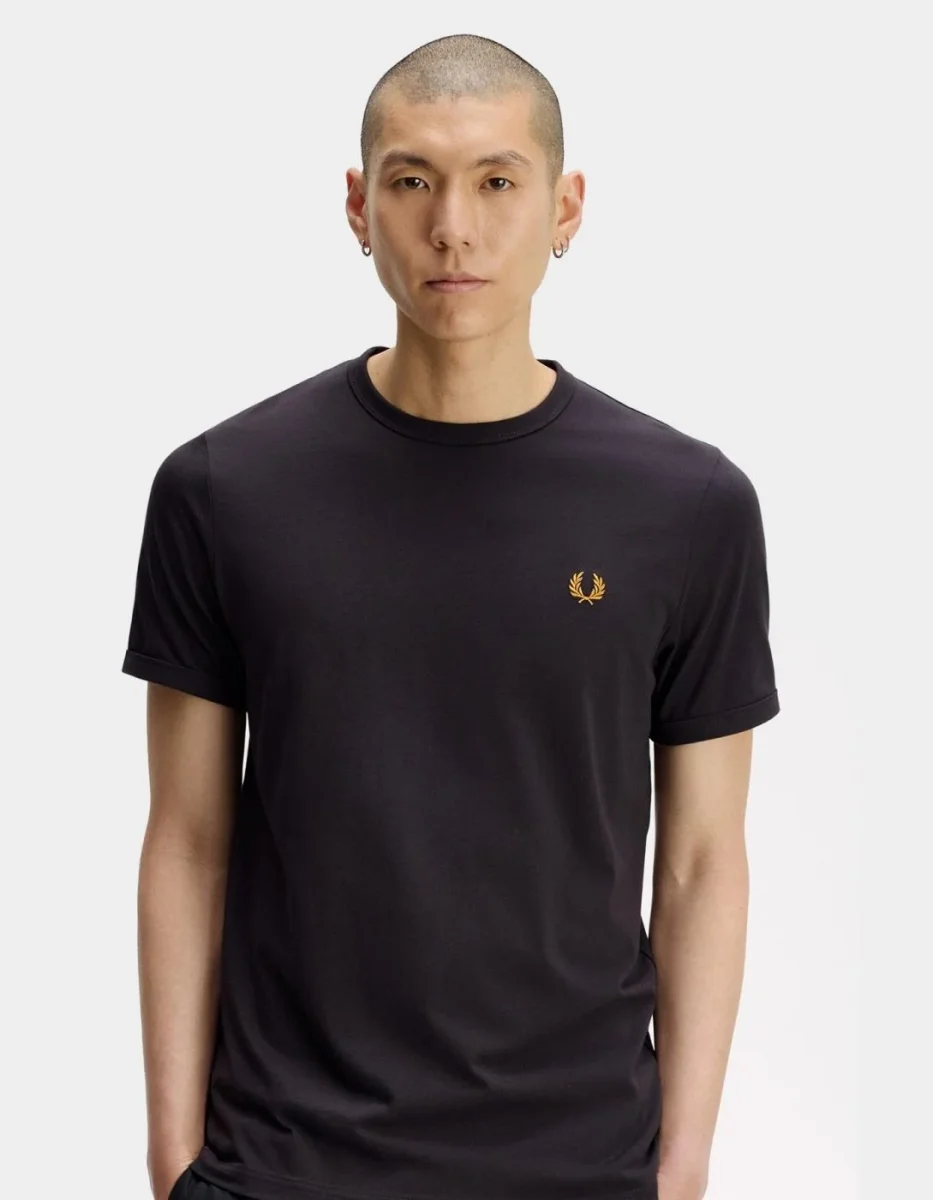 Camiseta FRED PERRY M3519 - Anchor Grey - Imagen 2