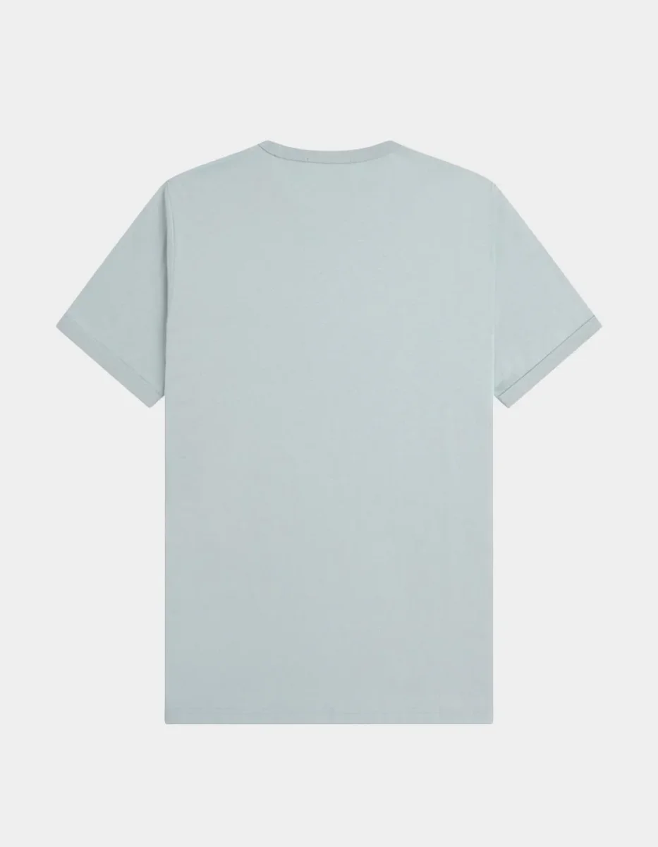 Camiseta FRED PERRY M3519 - Silver Blue - Imagen 7