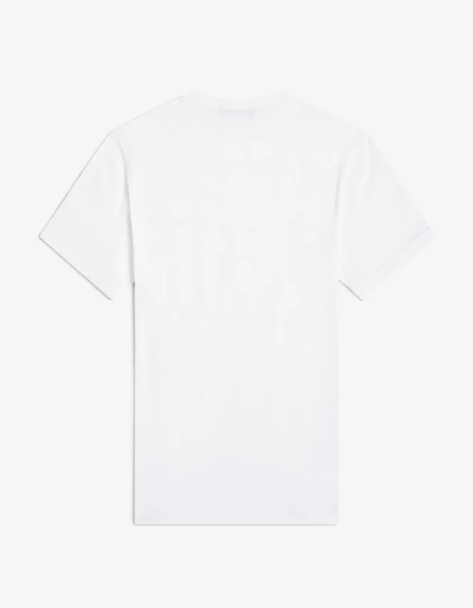 Camiseta FRED PERRY M3519 - White - Imagen 4