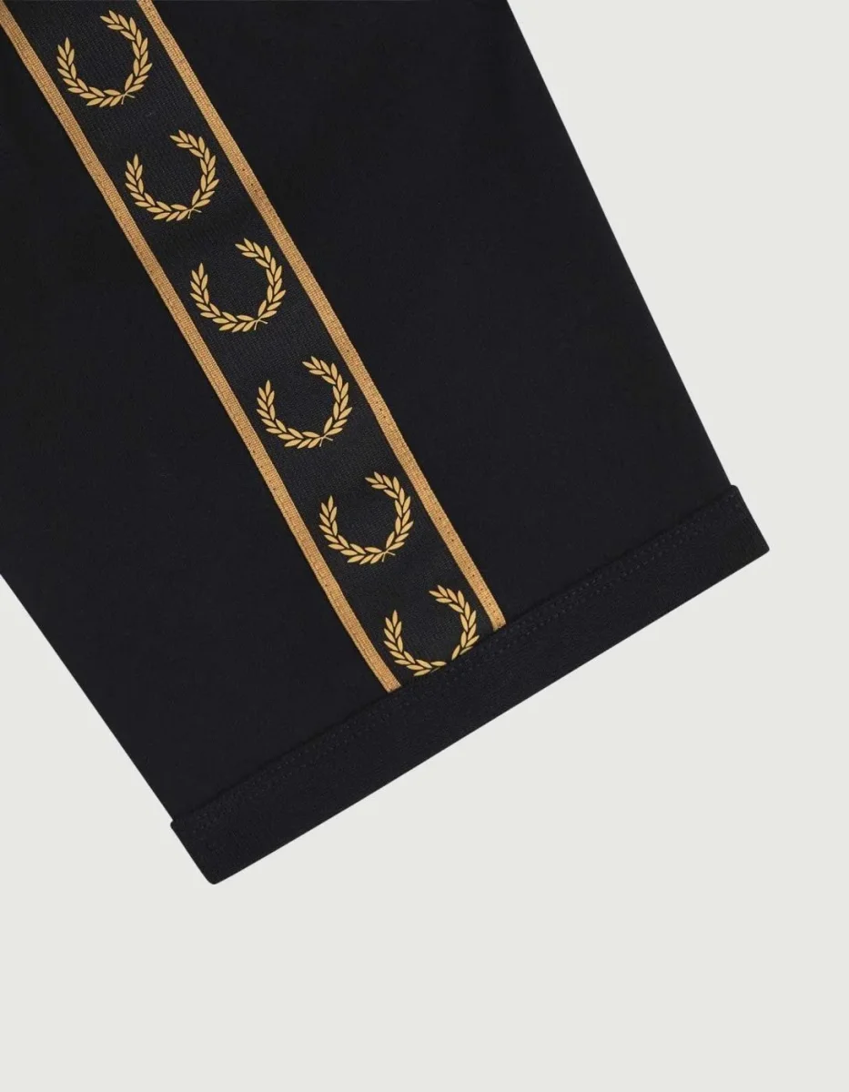 Camiseta FRED PERRY M4613 - Black/Shadedston - Imagen 5