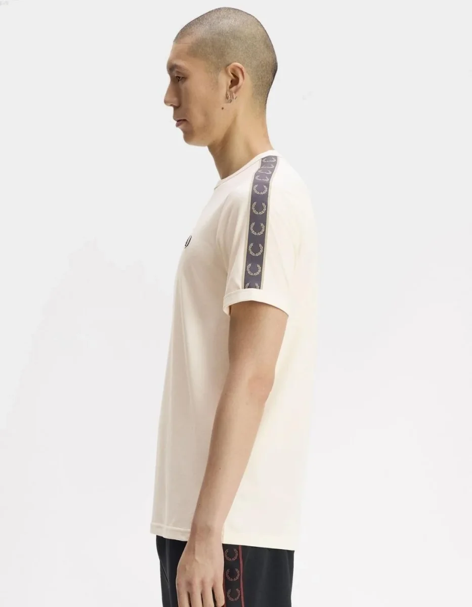 Camiseta FRED PERRY M4613 - Ecru - Imagen 3
