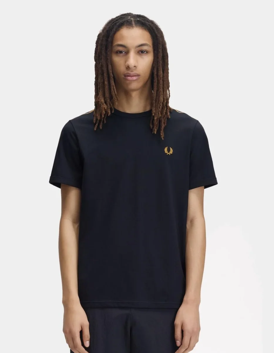 Camiseta FRED PERRY M4613 - Navy - Imagen 2