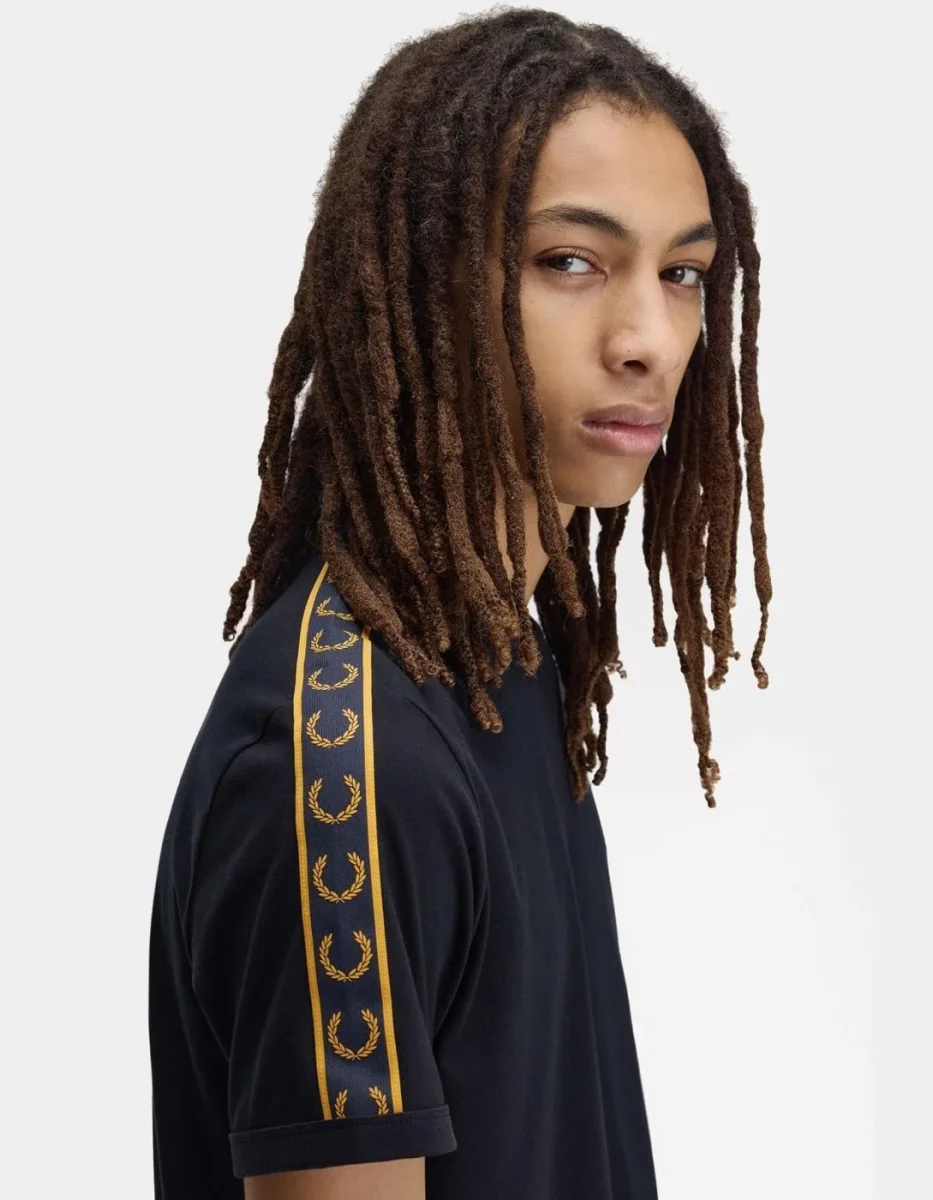 Camiseta FRED PERRY M4613 - Navy - Imagen 5