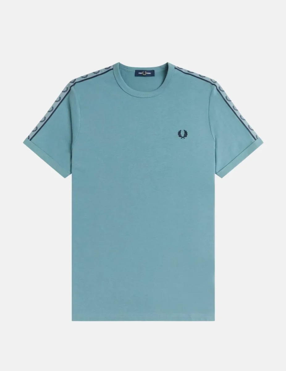 Camiseta FRED PERRY M4613 - Stockport Blue/Navy - Imagen 2