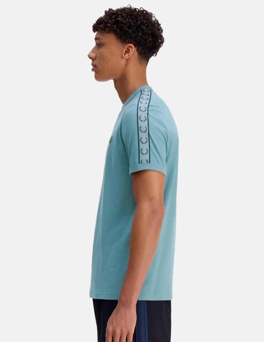 Camiseta FRED PERRY M4613 - Stockport Blue/Navy - Imagen 9