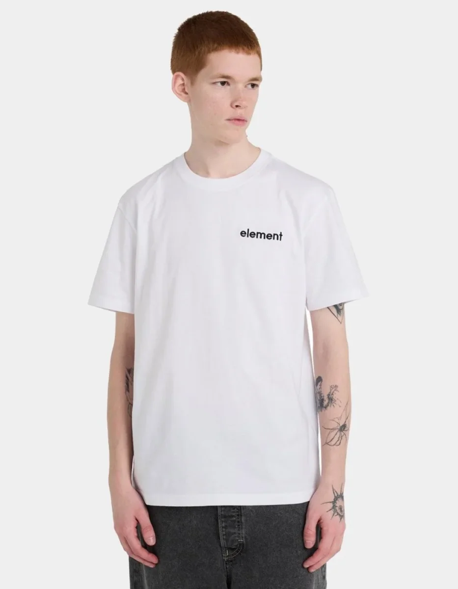 Camiseta ELEMENT FUTURE NATURE -Optic White - Imagen 3
