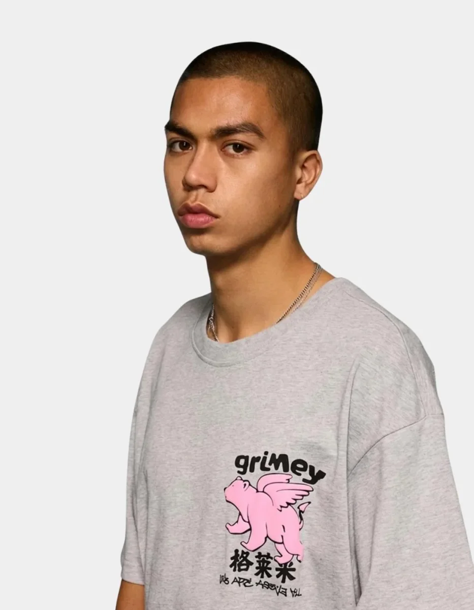 Camiseta GRIMEY CONCREAT JUNGLE - Sport Grey - Imagen 4