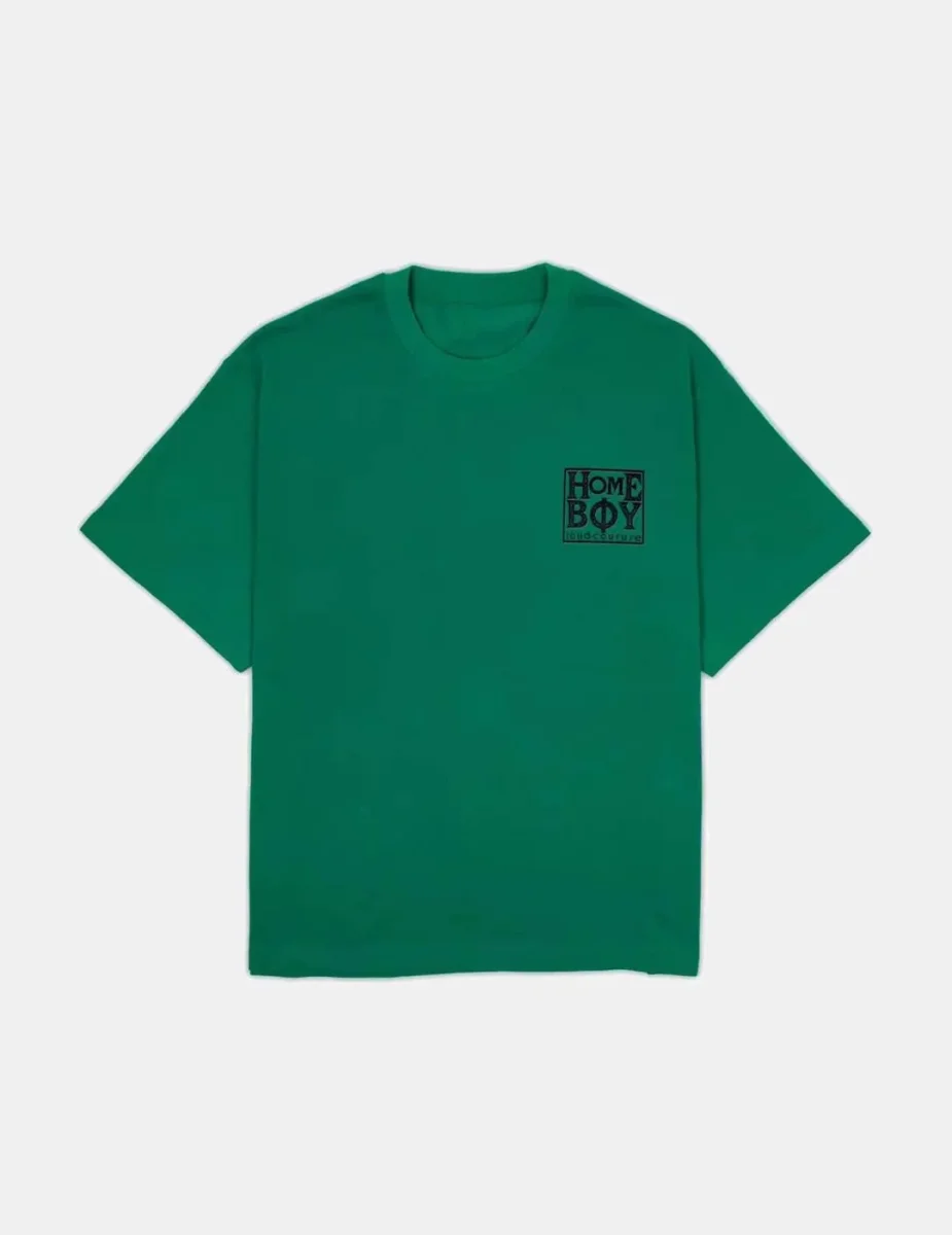 Camiseta HOMEBOY OLD SCHOOL - Bottle Green - Imagen 3