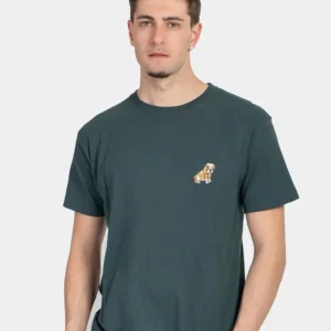 Camiseta KAOTIKO BULLDOG POSY - Green
