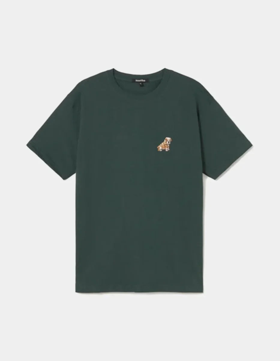 Camiseta KAOTIKO BULLDOG POSY - Green - Imagen 6