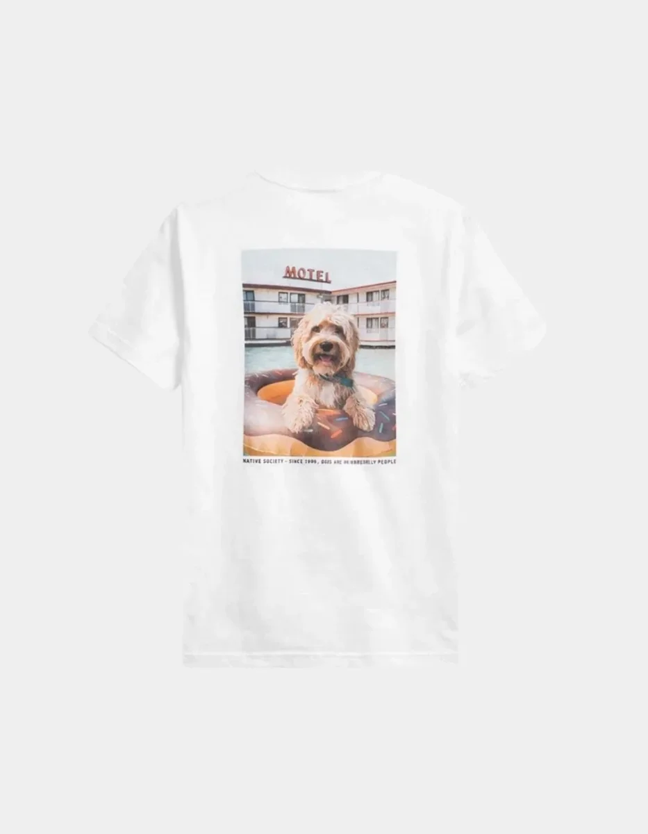 Camiseta KAOTIKO PET-FRIENDLY - White - Imagen 5