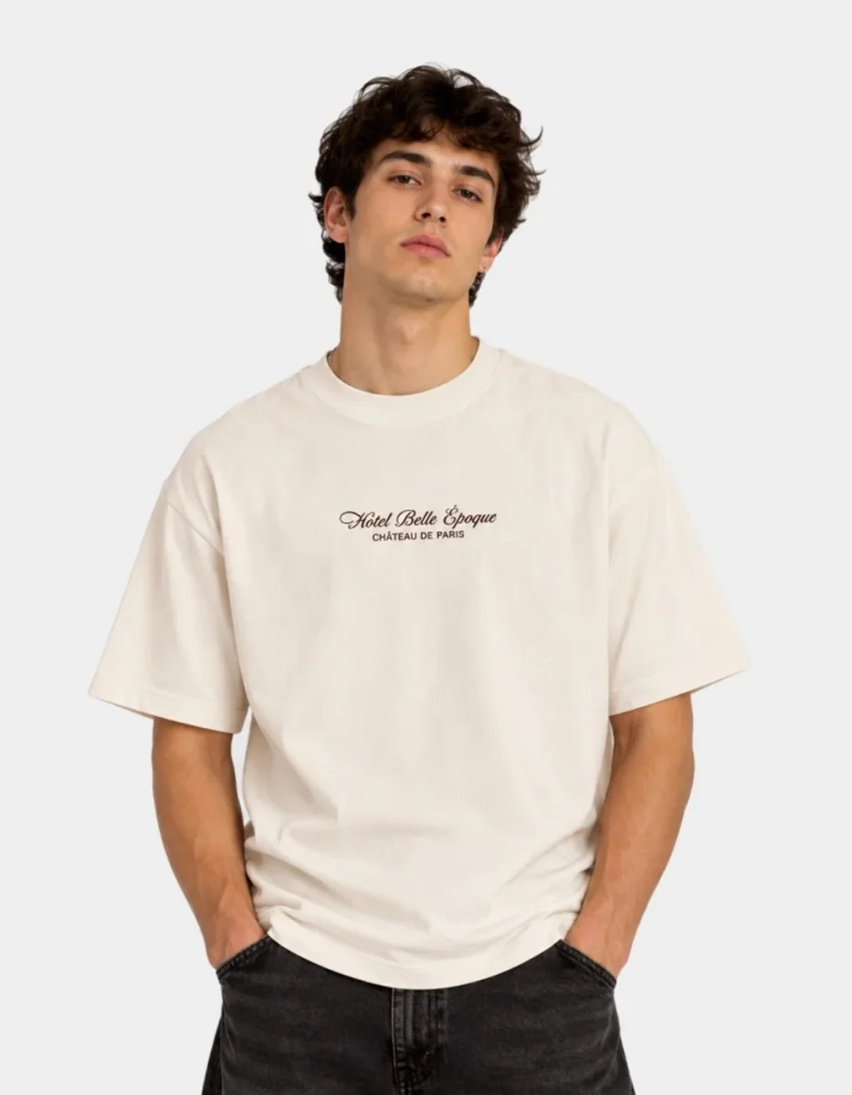 Camiseta KAOTIKO REGULAR GARLAND - Ivory - Imagen 3