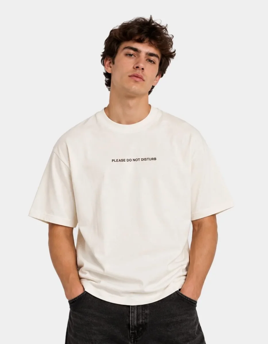 Camiseta KAOTIKO REGULAR NO DISTURB - Tobacco - Imagen 3