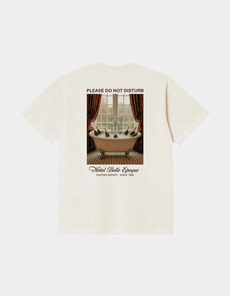 Camiseta KAOTIKO REGULAR NO DISTURB - Tobacco - Imagen 4