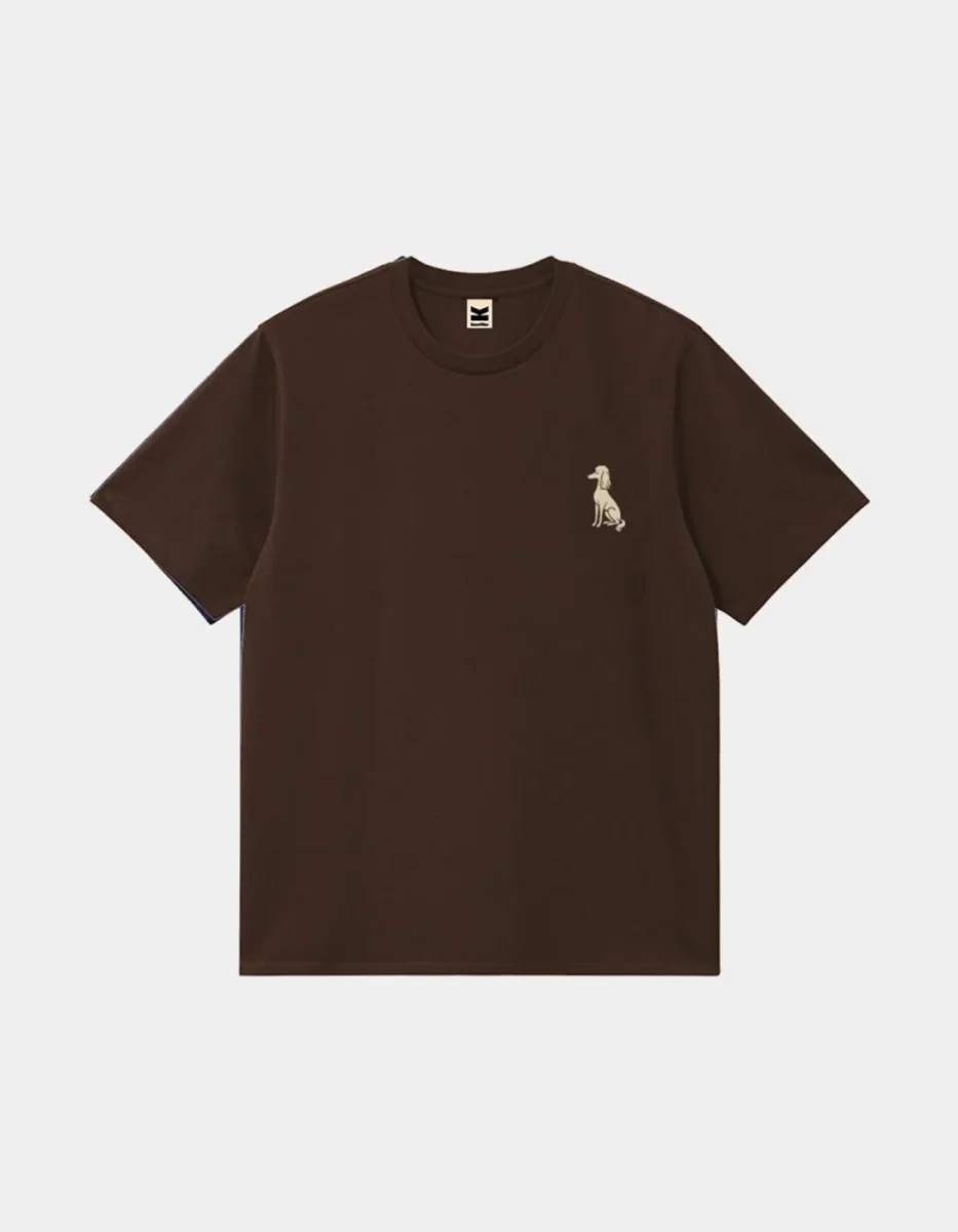 Camiseta KAOTIKO REGULAR SNOB DOG - Brown - Imagen 5