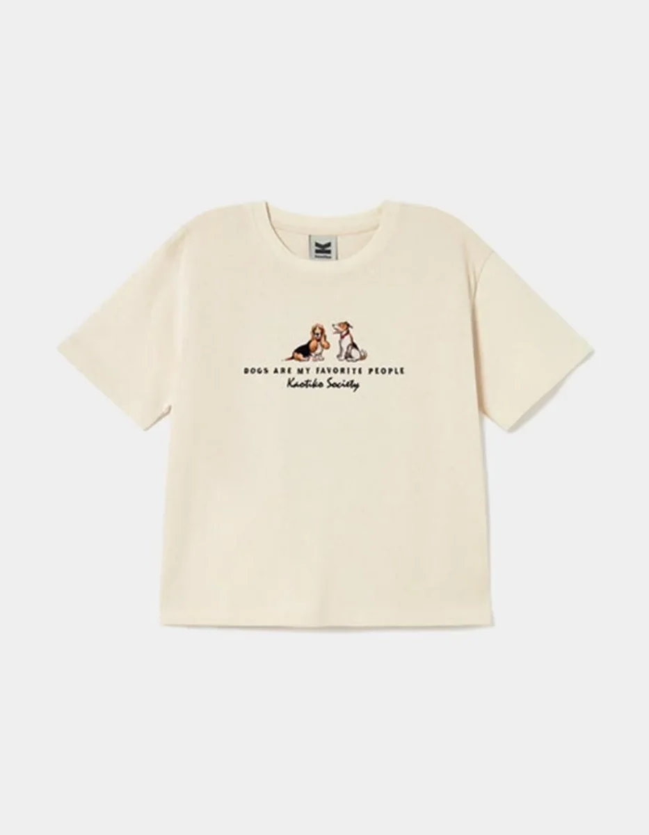 Camiseta KAOTIKO RITA - Ivory