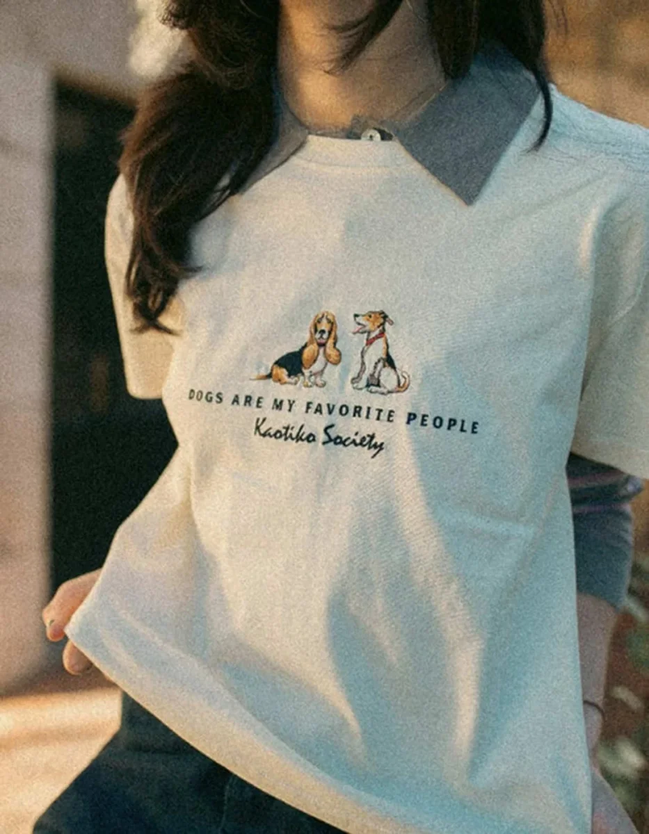 Camiseta KAOTIKO RITA - Ivory - Imagen 4