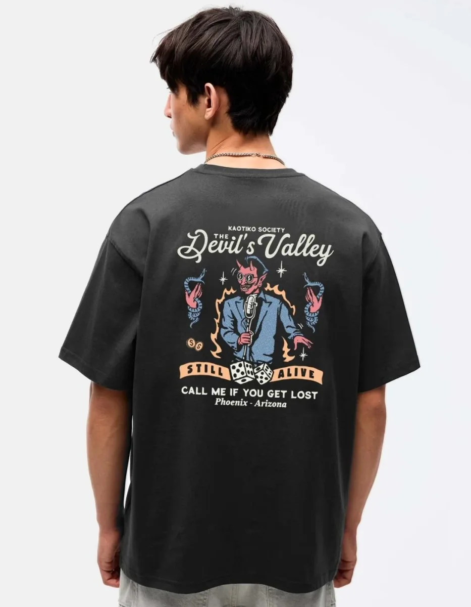Camiseta KAOTIKO STILL ALIVE - Black - Imagen 3