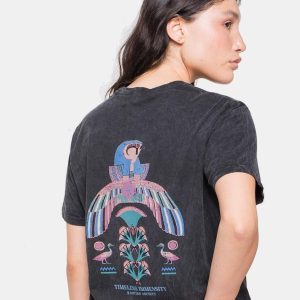 Camiseta KAOTIKO WASHED TIMELESS IMMENSITY - Black