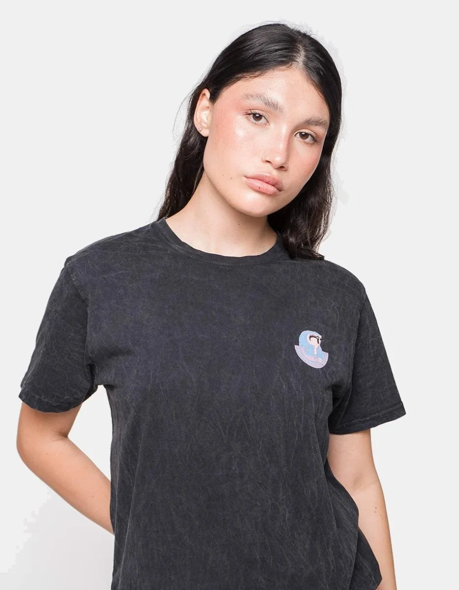 Camiseta KAOTIKO WASHED TIMELESS IMMENSITY - Black - Imagen 3