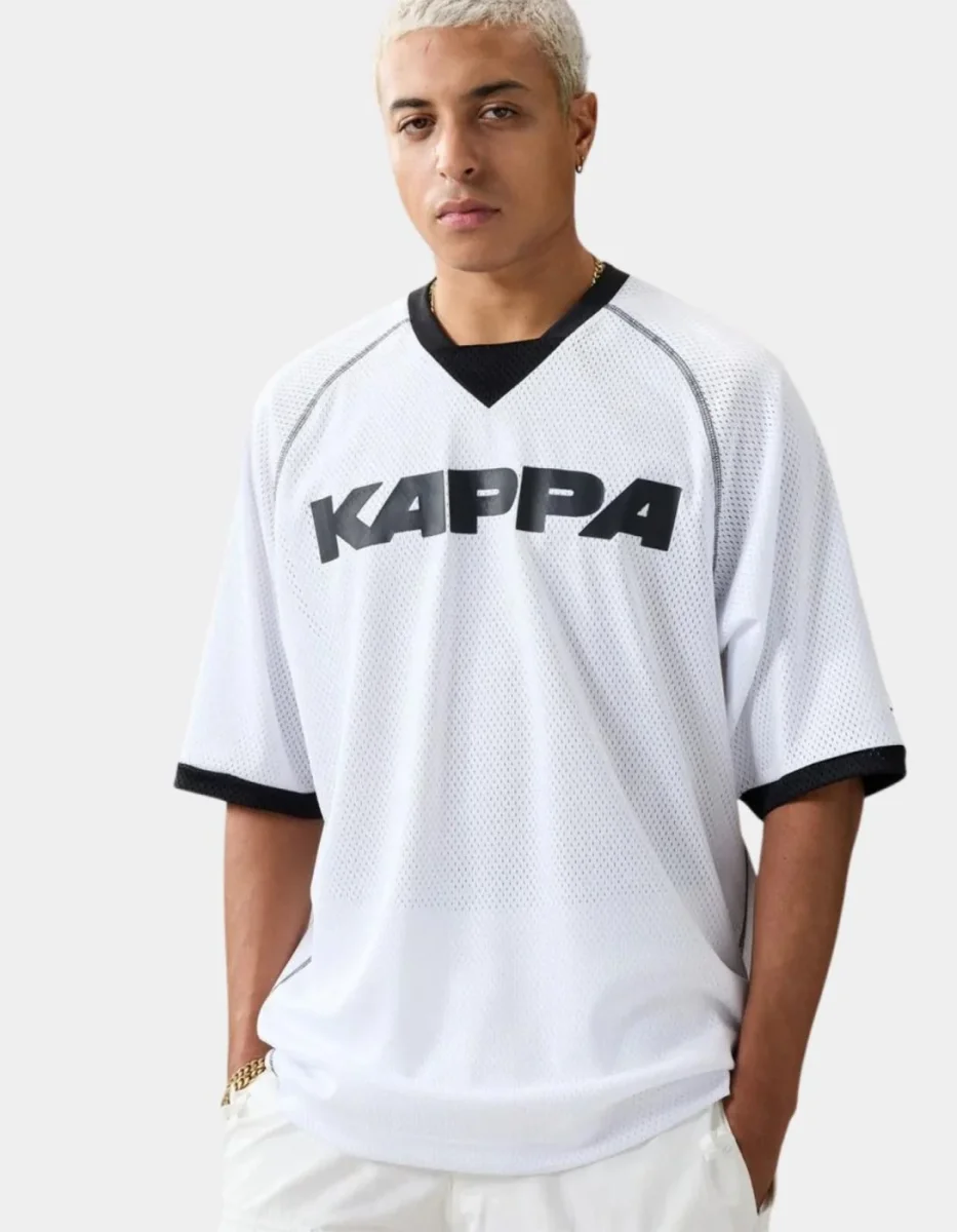 Camiseta KAPPA AUTHENTIC SANSO - White/Black