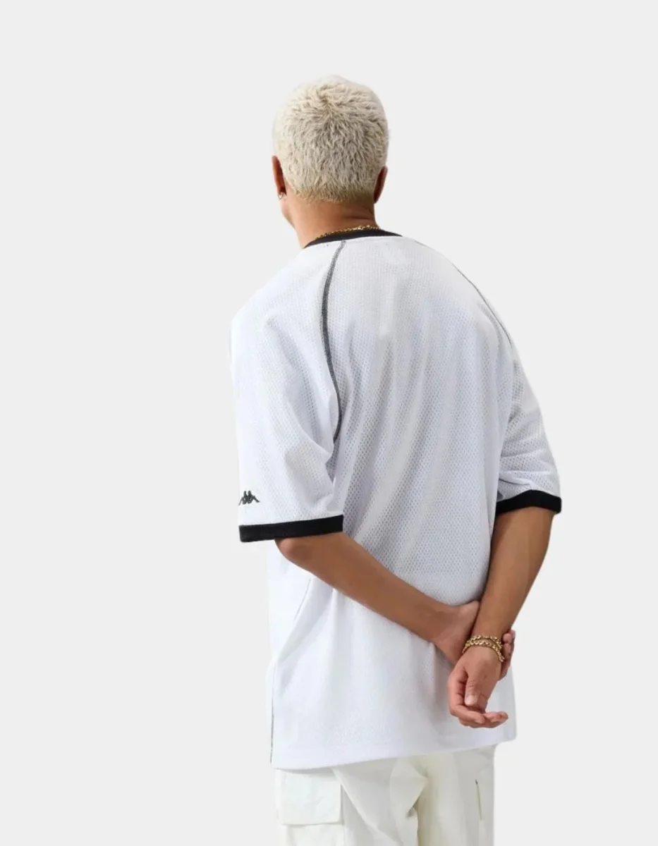 Camiseta KAPPA AUTHENTIC SANSO - White/Black - Imagen 3
