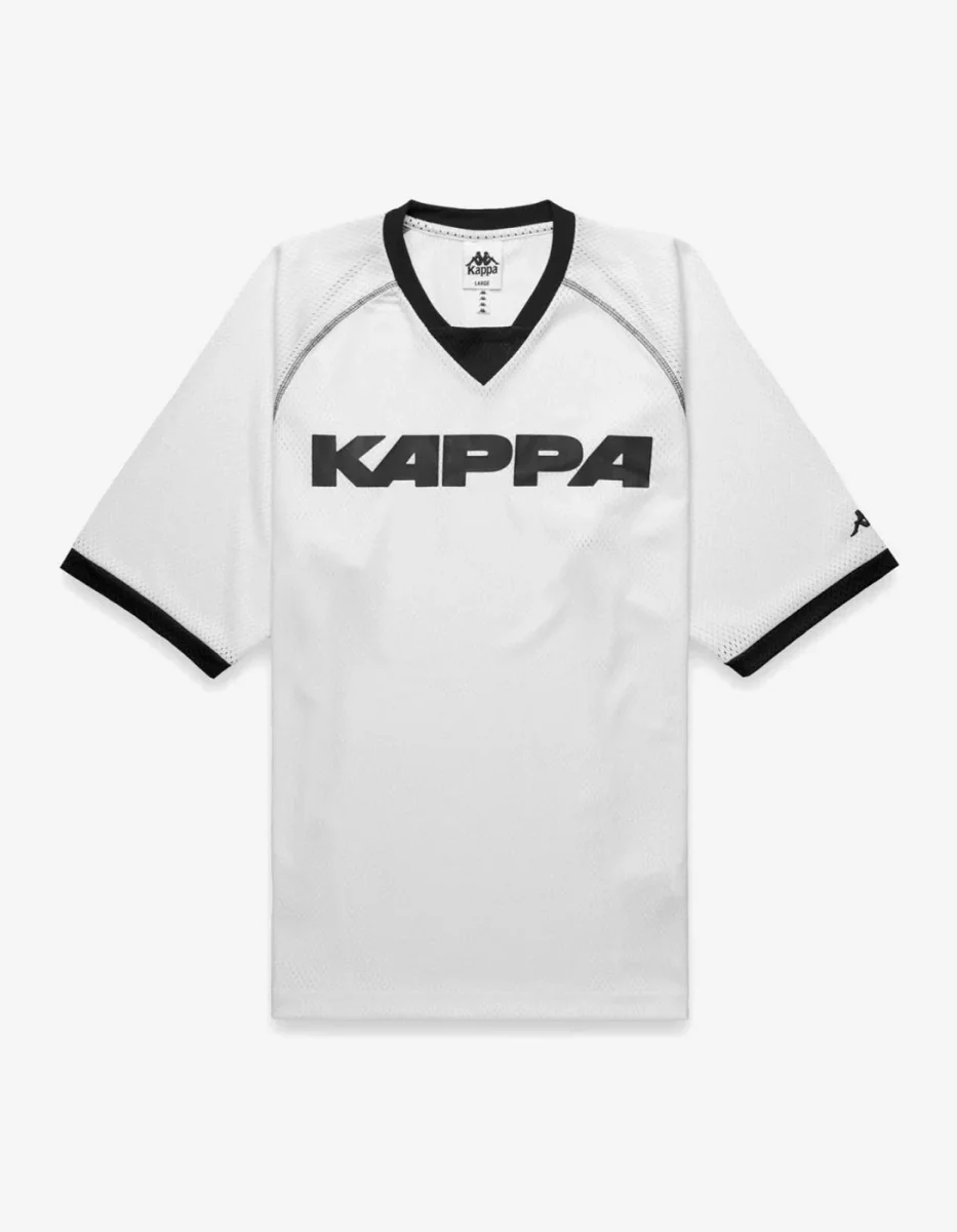 Camiseta KAPPA AUTHENTIC SANSO - White/Black - Imagen 6