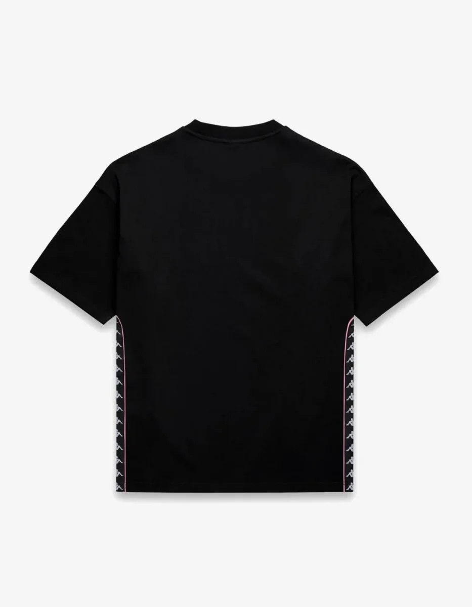 Camiseta KAPPA BANDA SKYLER - Black/Pink Prism/White - Imagen 5