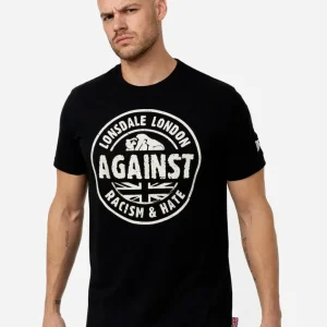 Camiseta LONSDALE AGAINST RACISM - Black