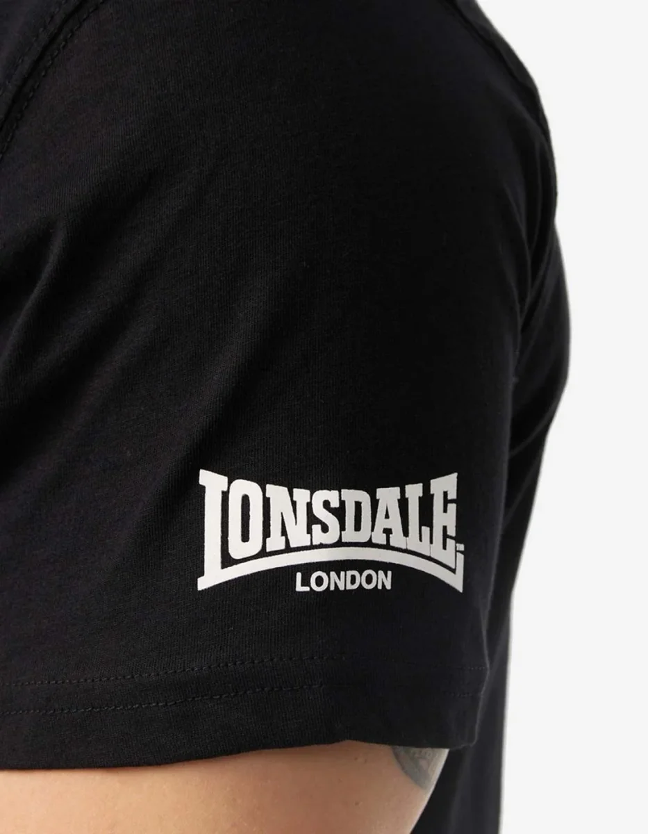 Camiseta LONSDALE AGAINST RACISM - Black - Imagen 5