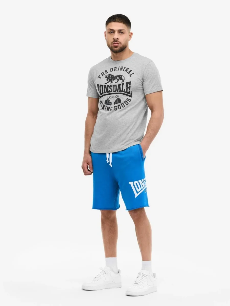 Camiseta LONSDALE GRINTON - Marl Grey/Black - Imagen 4